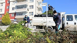 Nilüfer'de 15 bin ton budama atığı değerlendirildi