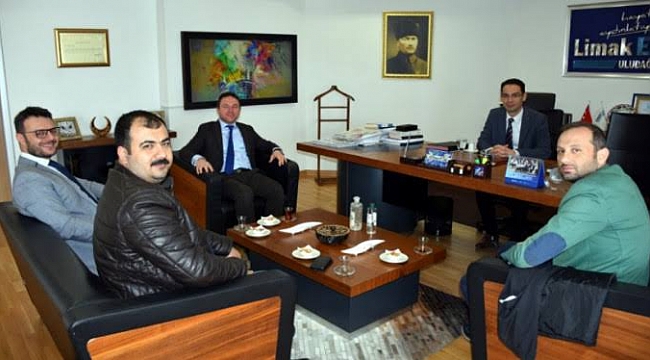 Ödünç'ten Limak Genel Müdürü Aytac'a ziyaret
