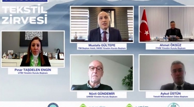 Pandemi sonrası tekstil, TEXSUM'21 zirvesinde konuşuldu