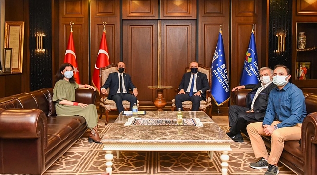 Başkan Aktaş'a TSYD Bursa'dan ziyaret
