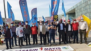 Bursa'da 1 Mayıs kutlaması 