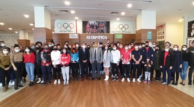 Bursalı sporcular olimpiyat vizesini aldı