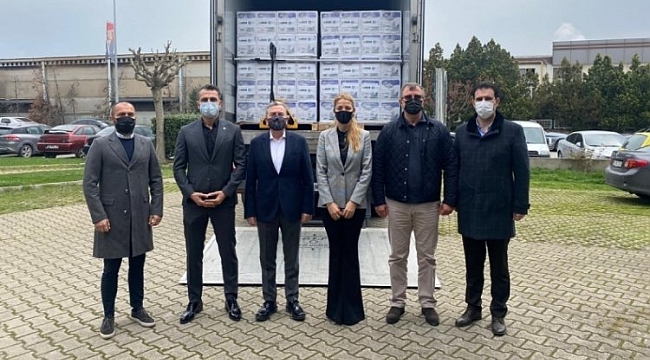 DOSABSİAD'ın yardım kolileri yola çıktı