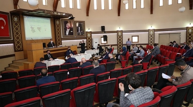 İnegöl Belediyesi, nisan ayı meclis toplantısı yapıldı