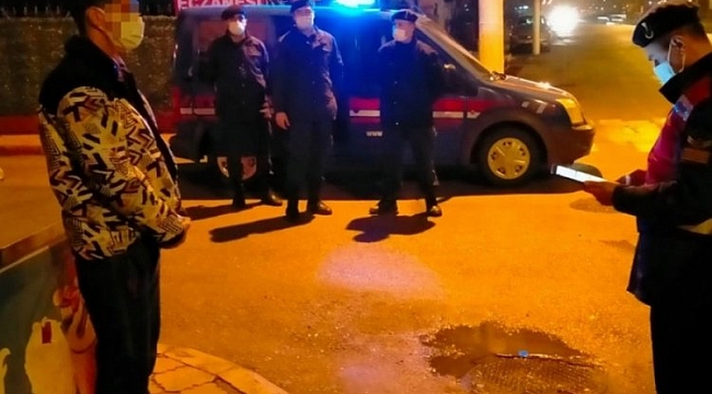 Karantinayı ihlal eden kişi jandarmaya yakalandı