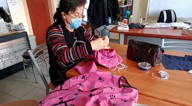 Mudanyalı kadınlar aile bütçelerine katkı suruyor