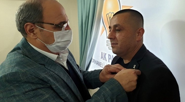 Orhaneli CHP eski ilçe başkanı AK Parti'ye geçti