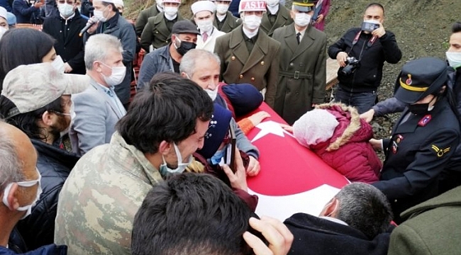 Şehit Uzman Çavuş son yolculuğuna uğurlandı