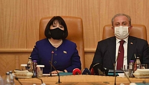 TBMM Başkanı Şentop, Azerbaycanlı mevkidaşı ile görüştü 