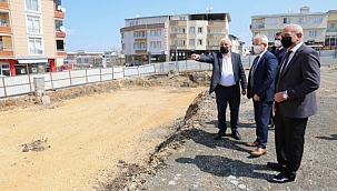 Üçevler mahallesine kapalı pazar yeri 