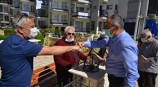 Başkan Sertaslan Kumla Mahallesi'ni ziyaret etti