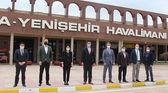 GESİAD: “Yenişehir'den uluslararası uçuşlar bekliyoruz”