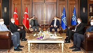 İMOS'tan Başkan Aktaş'a ziyaret 