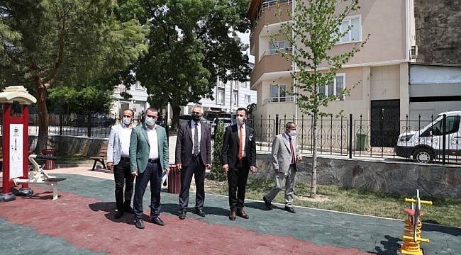 İnegöl modern parklarla donatılıyor