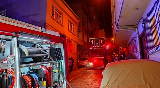 İstanbul'da gecekondu yangını