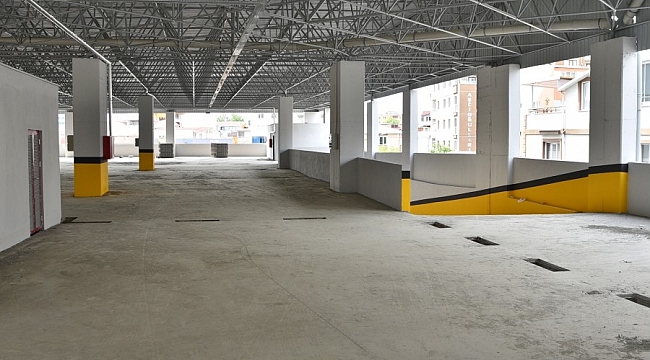 Kestel'de otopark ve pazar alanında sona doğru