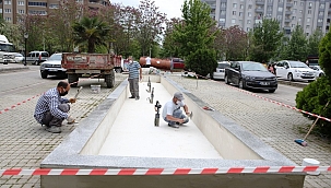 Nilüfer'de süs havuzları yaza hazırlanıyor 