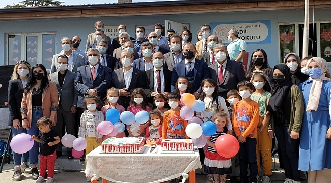 Orhaneli'de öğrencilerin kütüphane mutluluğu