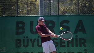 Tenis coşkusu Bursa'da sürüyor 