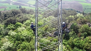 UEDAŞ ekipleri tam kapanma da hız kesmedi