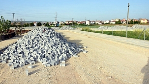 Yenişehir'de yol çalışmaları hızlandı