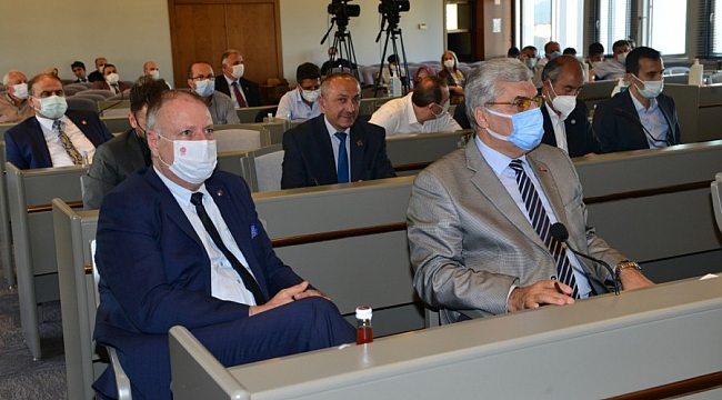 Yıldırım Belediye Meclisi'nde MHP grubundan İsrail'e tepki