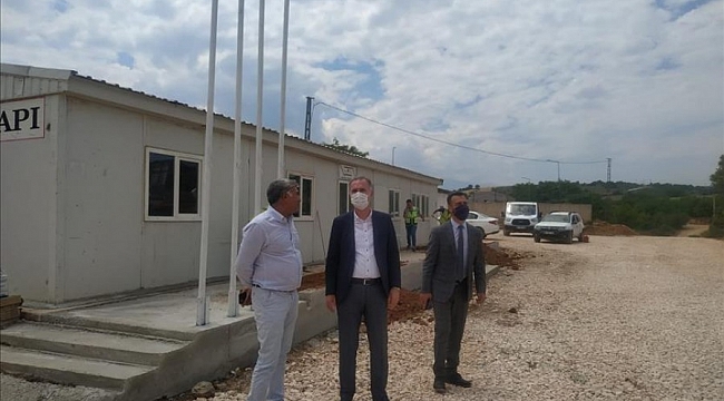 Başkan Taban'dan 3. Etap TOKİ alanında inceleme