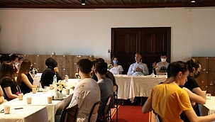 Başkan Taban gençlerle buluştu