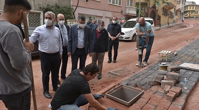 Başkan Yılmaz'dan Yeşil'de inceleme