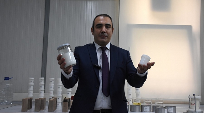 BTÜ'de bordan enjeksiyon malzemesi üretildi!