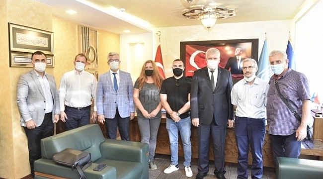 Bulgaristan'dan gelen iş heyetinden BUSKİ'ye ziyaret