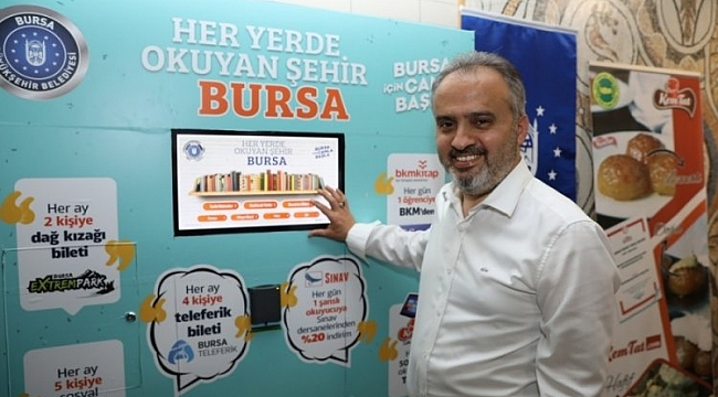 Bursalılar metroda hem okuyacak hem kazanacak