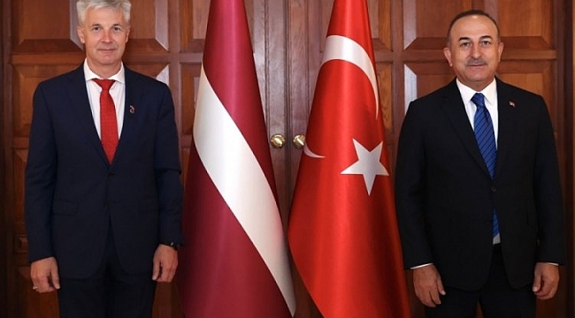 Çavuşoğlu, Letonya Başbakan Yardımcısı ile görüştü