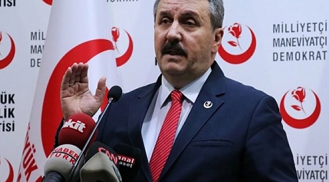 Destici: Mecliste de terörist istemiyoruz 