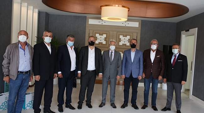 Eğridere Belediye Başkanı Şaban'dan Nilüfer'e ziyaret