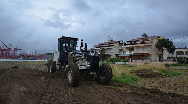Gemlik sahilleri yaza hazırlanıyor