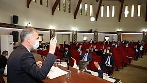 İnegöl'de haziran ayı meclis toplantısı yapıldı 