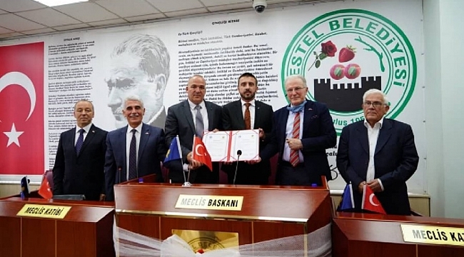 Kestel'den Kosova'ya kardeşlik köprüsü kuruldu