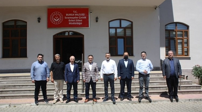 MÜSİAD yöneticileri Sevgi Evlerini ziyaret etti