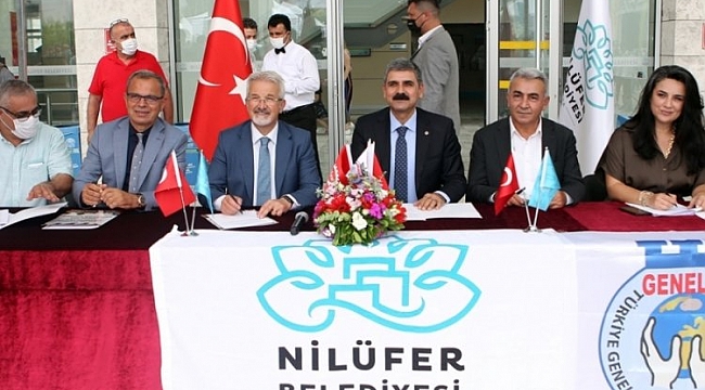 Nilüfer'de toplu sözleşme imzalandı