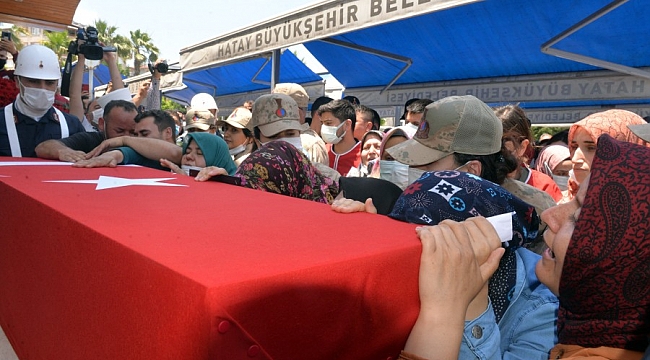 Şehit Uzman Çavuş son yolculuğuna uğurlandı