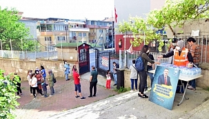 Yıldırım Belediyesi LGS'de öğrencileri yalnız bırakmadı 