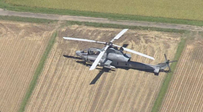 ABD ordusuna ait helikopter Japonya'da acil iniş yaptı