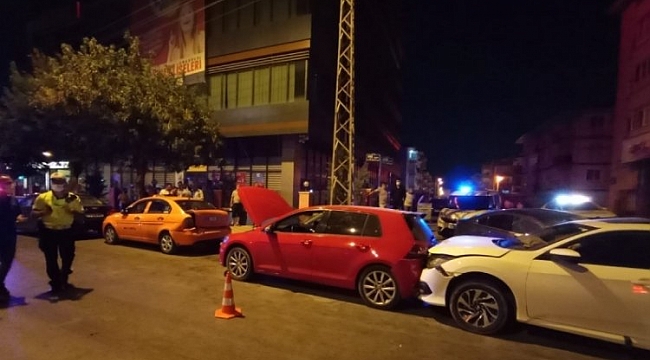 Başkent'te zincirleme kaza