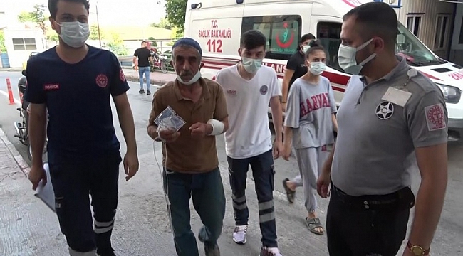Bursa'da acemi kasaplardan alışıldık görüntüler