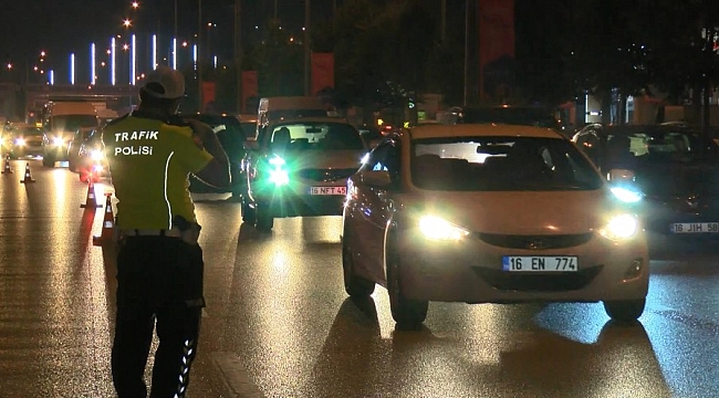 Bursa'da bayram öncesi huzur ve güven uygulaması