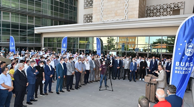 Büyükşehir Belediyesi'nde bayramlaşma