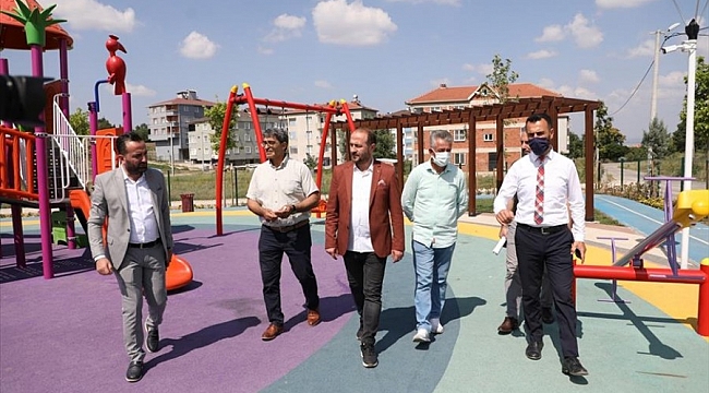 İnegöl'de 16 park 53 güvenlik kamerasıyla donatıldı