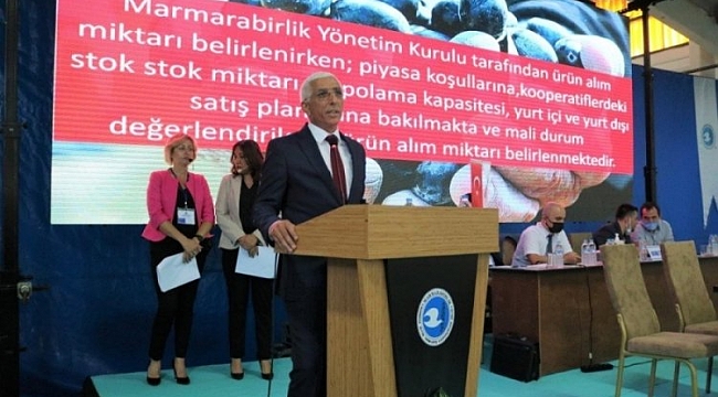 Marmarabirlik genel kurulu yapıldı