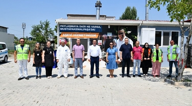 Mustafakemalpaşa'da hayırda yarış rekoru